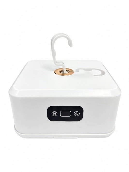 LS-171 Portable Electric Clothes Dryer Machine with Timer, Fast Drying Mini Cloth for Travel, Home & Hostel Use, Foldable Garment with Hook
