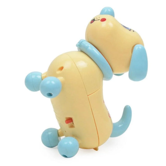 10116 Cute Pet Toy Dog Musical Walking With Strap To Walk Along With Puppy Cartoon Dog