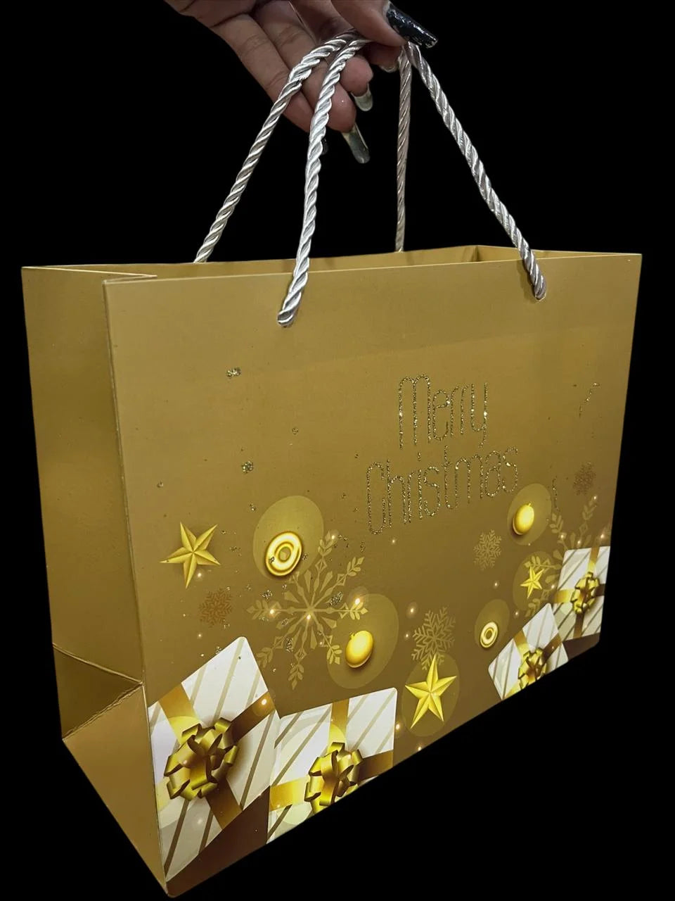 20108 Christmas Gift Bags Beautiful Designs for Christmas Gifts {Random Design}