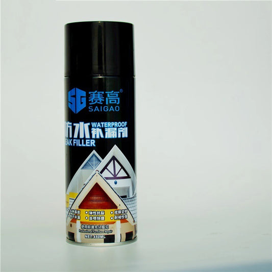 20300 Waterproof Leak Filler Spray Leakage Solution Rubber Flex Repair And Sealant Crack Hole Spray For Indoor Or Outdoor Use 450 ml