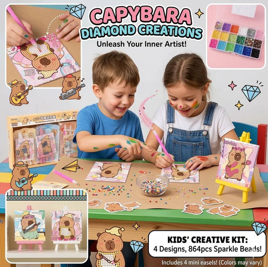MY-520 Capybara Mini Diamond Kit with Stand