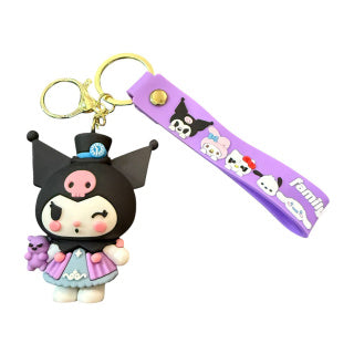 21321 Wanna Party Cute Keychain Kawaii Anime Keychain, Kurumi, Key Rings for Girls & Boys, Car, Bags, Backpack & Room Accessories