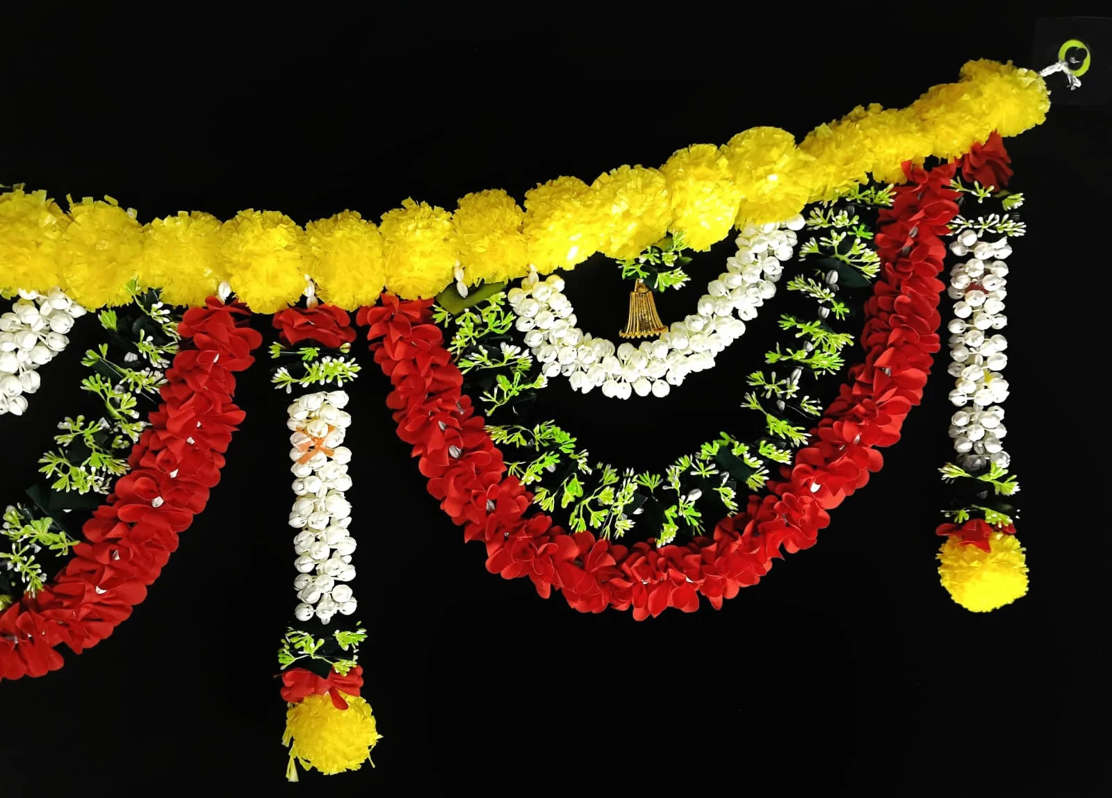 11145 Artificial Flower toran Garland for Home Door Decoration, for Main Door Hanging Diwali {3.5 feet}