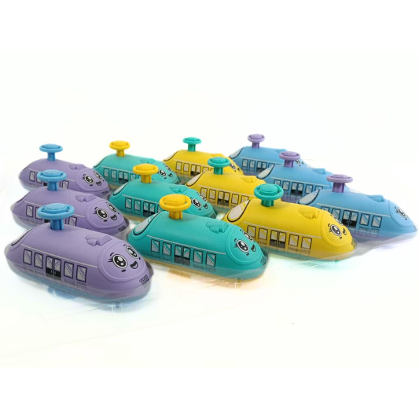 668-40A Train Toddler Toy, High Speed Railway, Friction Powered Easter Basket Stuffers Egg Fillers, Educational Play Train for Girls & Boys