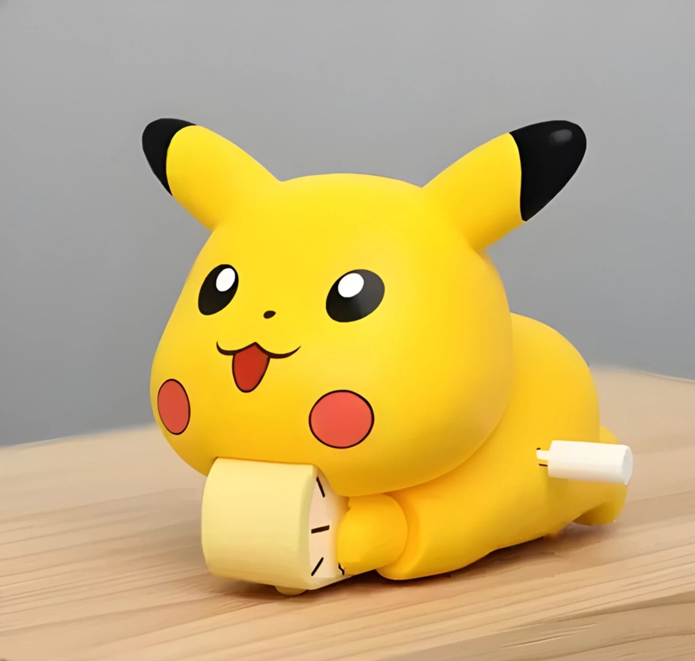 7702 Premium Pikachu Crawling Toy Action Figure| Funny Desk Decoration Showpiece (Yellow)