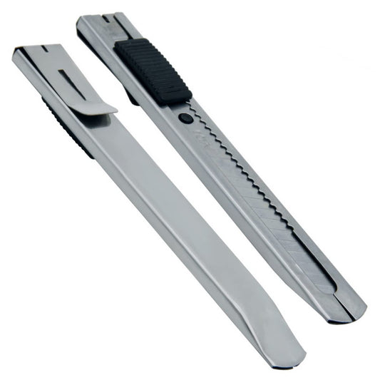 JCC-15  Paper Cutter Box Cutter Multipurpose Knife with Metal Body for Art Craft Home and Office use