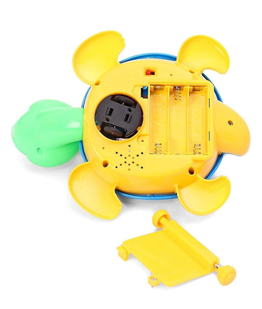 707-3 Tortoise 3D Small Size with Light and Music I Electric Reptile Light & Music Toy Toddle for Baby boy & Girl