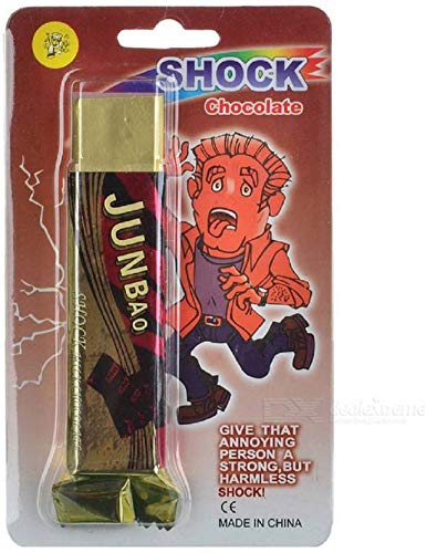 20740 Harmless Safety Electric Shock Chocolate Fake Shocking Toy for Gag Trick Party Prank Jokes