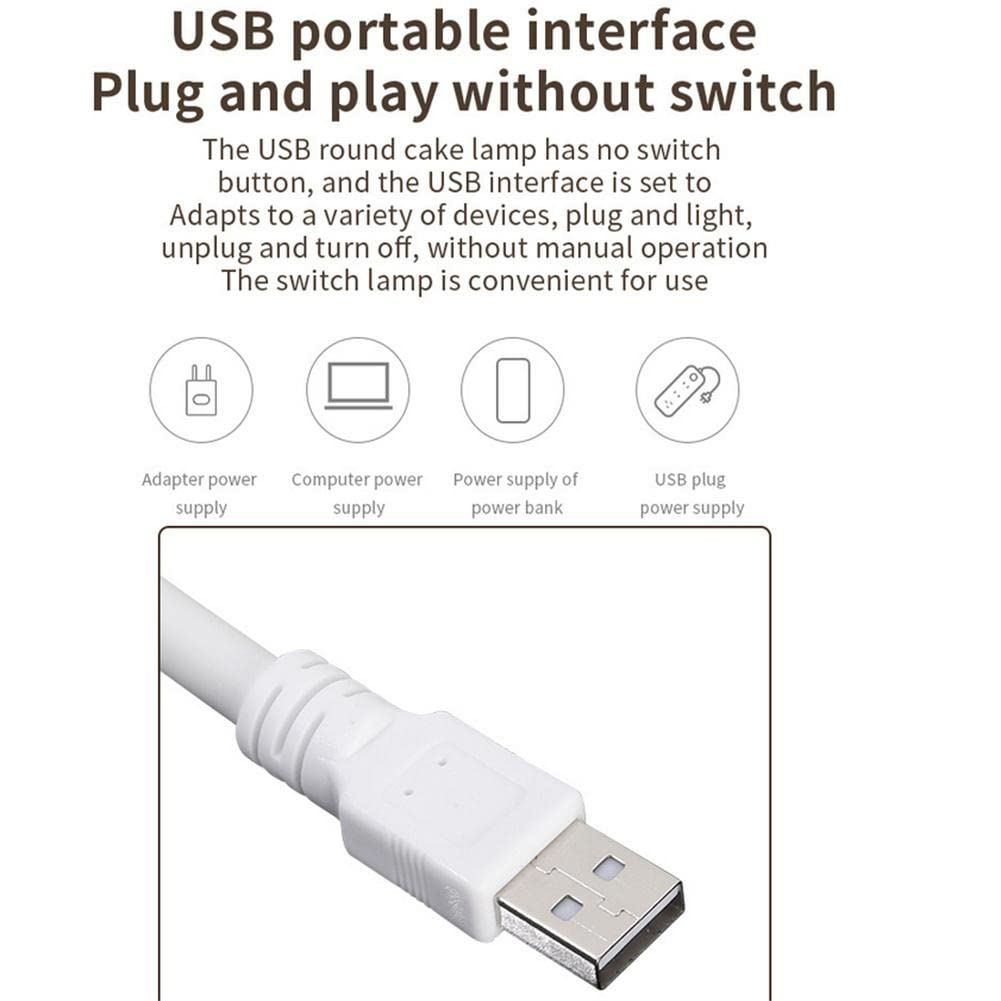 10339 Voice Control Light LED Desk Lamp with 24 LED Beads 2m Sound Control Distance 3 Brightness Levels Multi-Directional Curve LED Beads Smart Home USB Voice Reading Light