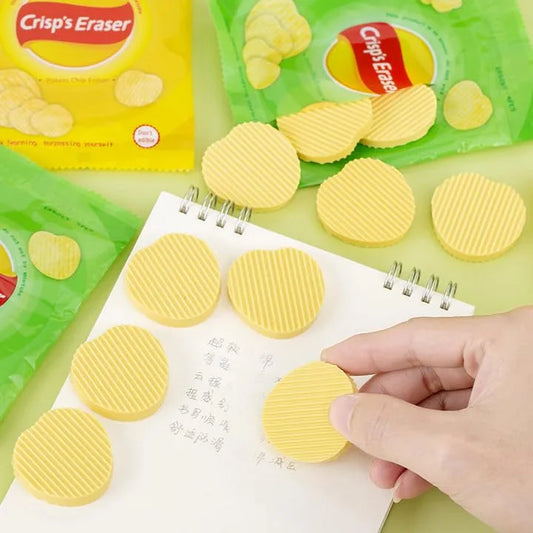 10450 Generic Chips Potato Chips Erasers for Kids