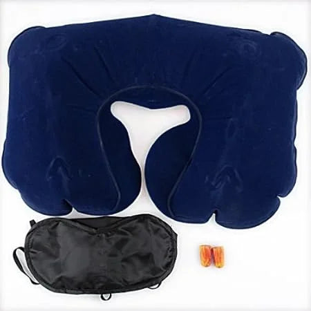 SH-50 ( 3 IN 1 )TRIP TRAVEL KIT Neck Pillow & Eye Shade