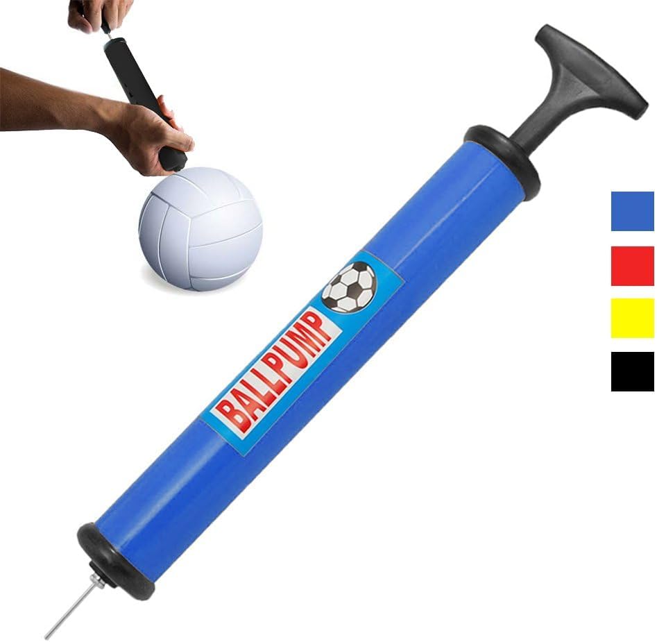 NI-177338 1 Pack Heavy-Duty Manual Ball Pump – Portable Sports Inflator for Soccer, Football, Basketball & Volleyball with Built-in Needle | Ideal for Home, Gym & Outdoor Use