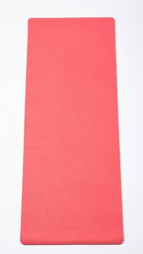 21055 Yoga Mat with Carry Strap | Non-Slip Exercise Mat for Home & Gym | Eco-Friendly, Lightweight & Durable Workout Mat | Ideal for Yoga, Pilates, Fitness | Ideal for Men & Women (Multicolour)