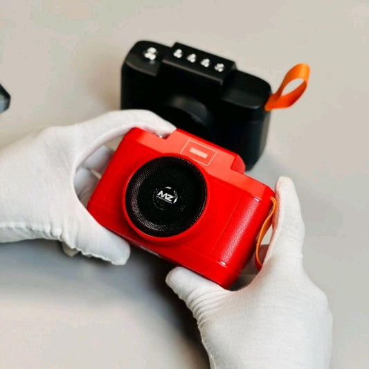 S675 Camera Bluetooth Speaker – Wireless Portable 10W Camera-Style Speaker with TWS, USB, TF/SD, FM Radio, Perfect for Travel, Home & Outdoor{Multicolor}