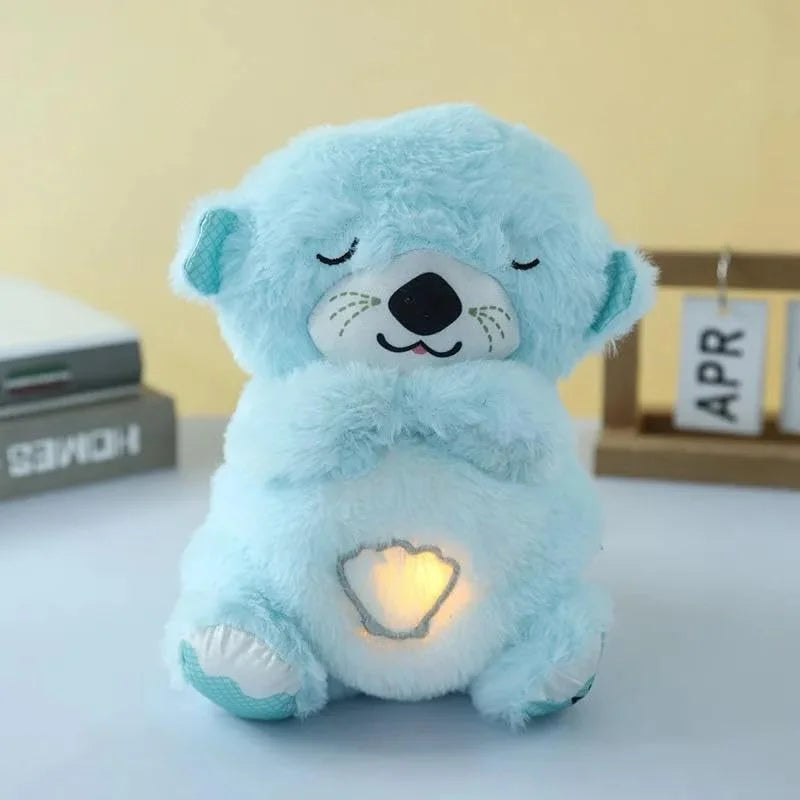 10605 Soft Stuffed Animal, Sensory Details Music Lights Rhythmic Breathing Motion Musical Baby Toy