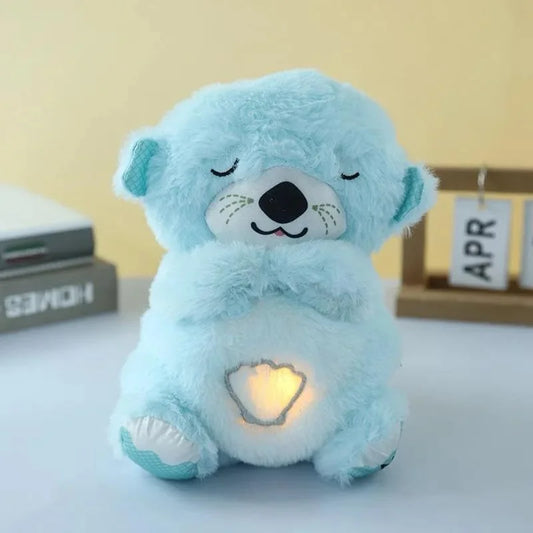 10605 Soft Stuffed Animal, Sensory Details Music Lights Rhythmic Breathing Motion Musical Baby Toy