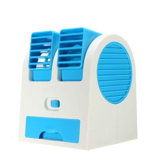F001  Mini Air Conditioner & Humidifier | Portable Air Cooler Fan for Personal Space | Easy Way to Cool Any Space at Home or Office {Multicolor}