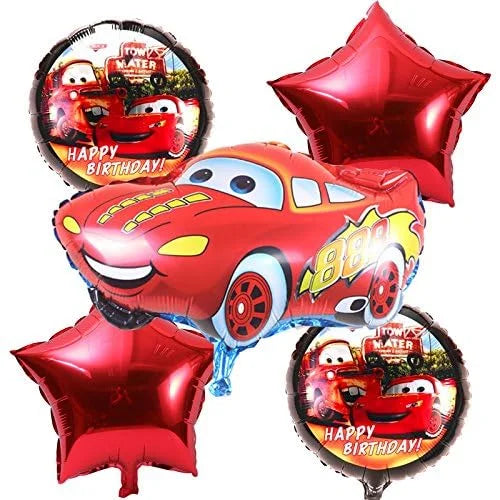 10169 Car Theme Foil Balloon – Set of 5 Pcs