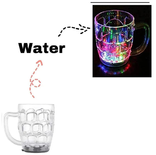 1209 Rainbow Colour Cup , LED Sparkling Light for Kids