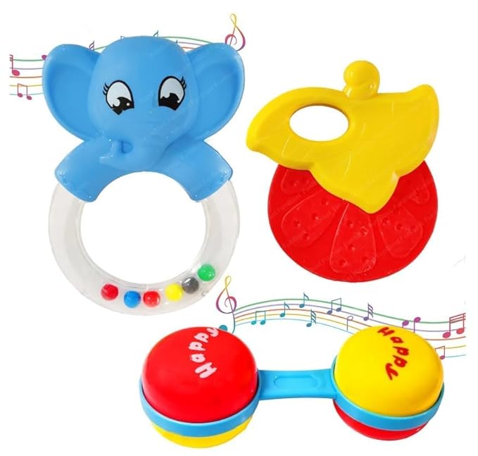 R019 Tim Tim 3 pcs Rattle Set