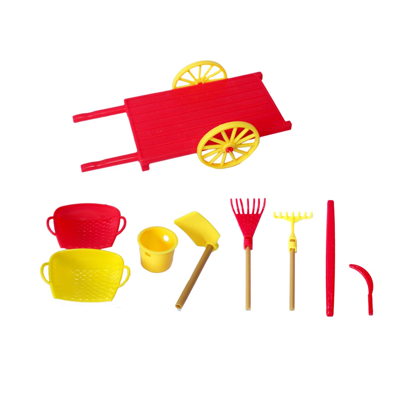 2014 Cleaner Set Toy for Kid's How to Keep Our City Clean Swachh Bharat Abhiyan DIY Crafts Pack of 9