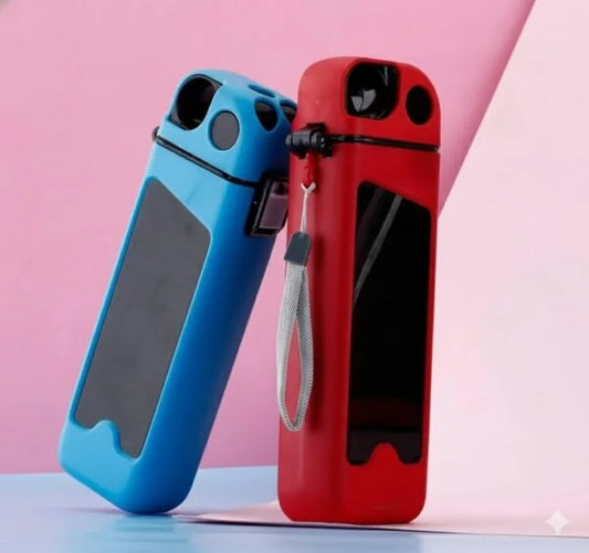 20060 H2O flow bottle, Rectangle Water Bottle, Unbreakable Plastic, Double-Walled Locking Lid, Leakproof with Straw,(MULTI)