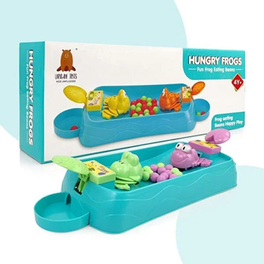 10502 Hungry Frog Eating Beans Game Indoor Interactive Family Board Game with Balls – 2 Player