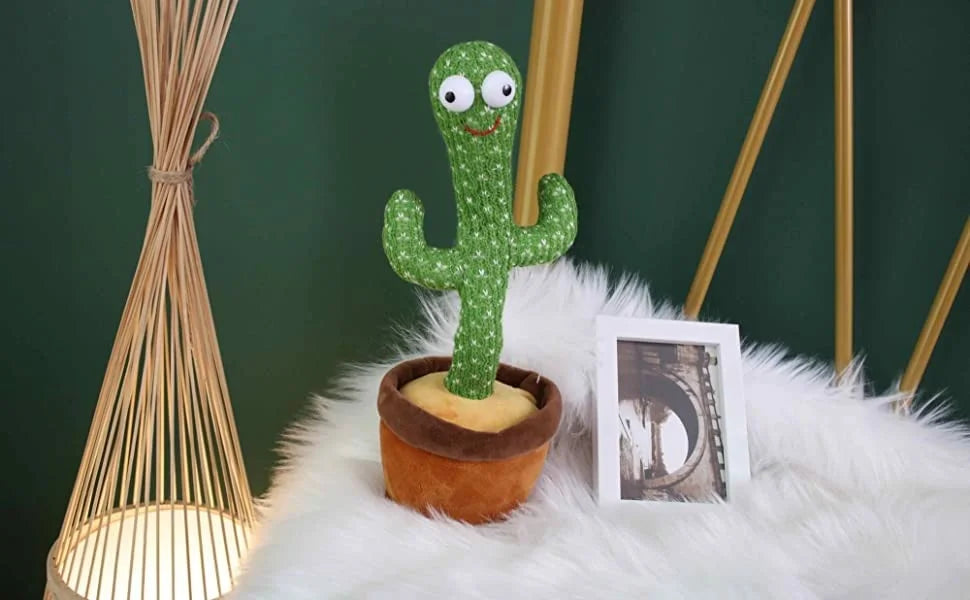 1202 Talking-Green Cactus Toy