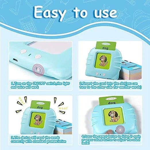 1169 Card Reader Educational Toy Usb Chargable