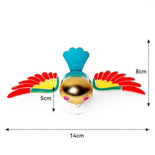 11324 Flying Bird Car & Bike Decoration with Flapping Wings {Multicolor}