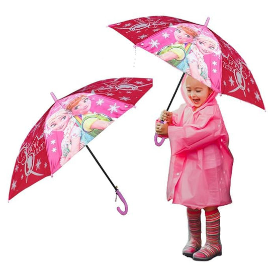 20314 Cartoon Rain Umbrella/Sun Protection Rain Umbrella For Kids Boys And Girls {Random Design}