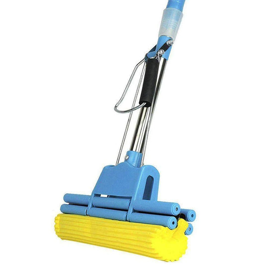 10747 Cleaning Squeeze Mop with Adjustable Telescopic Handle Squeegee Absorber Sponge Cleaner Pocha {Multicolor}