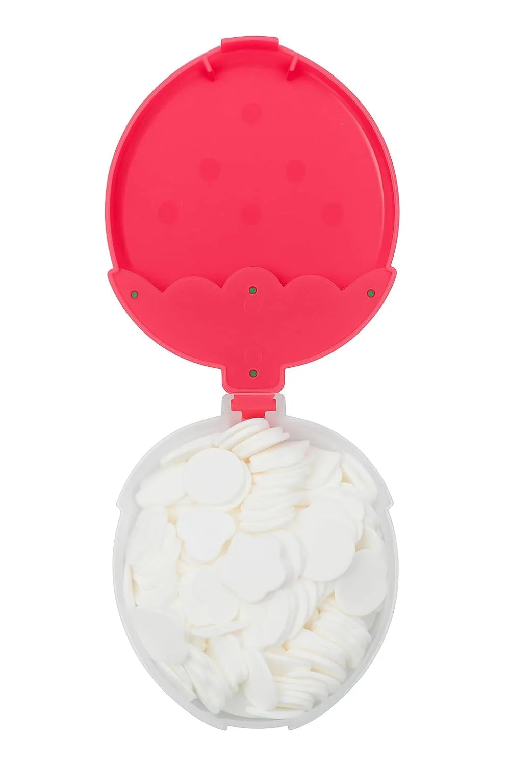 0517 Strawberry Paper Soap, Portable and Travel-Friendly Hand Wash, Paper Soap Sheets, Pocket-Friendly Travel Soap for Kids and Adults {Multicolour}