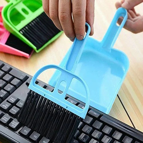10265 Supdi and Brush Broom Cleaning Set for Kitchen Laptop Table Desk Sweeper
