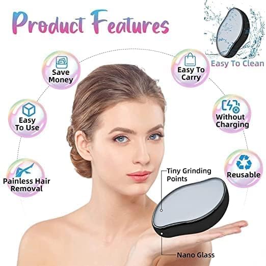 S-36 Crystal Hair Eraser, Hair Removal Tool for Women and Men
