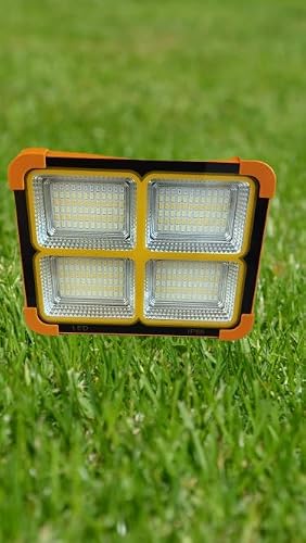 21035 Solar LED Flood Light, Rechargeable, Waterproof Outdoor Light for Farms, Garage, Camping - YX-003 - Private Street Lamp Without Electricity