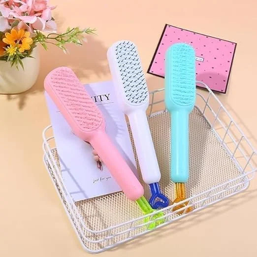 10685 Cleaning Hair Brush Hairbrushes for Women 1Pcs Easy Clean Hair Brush
