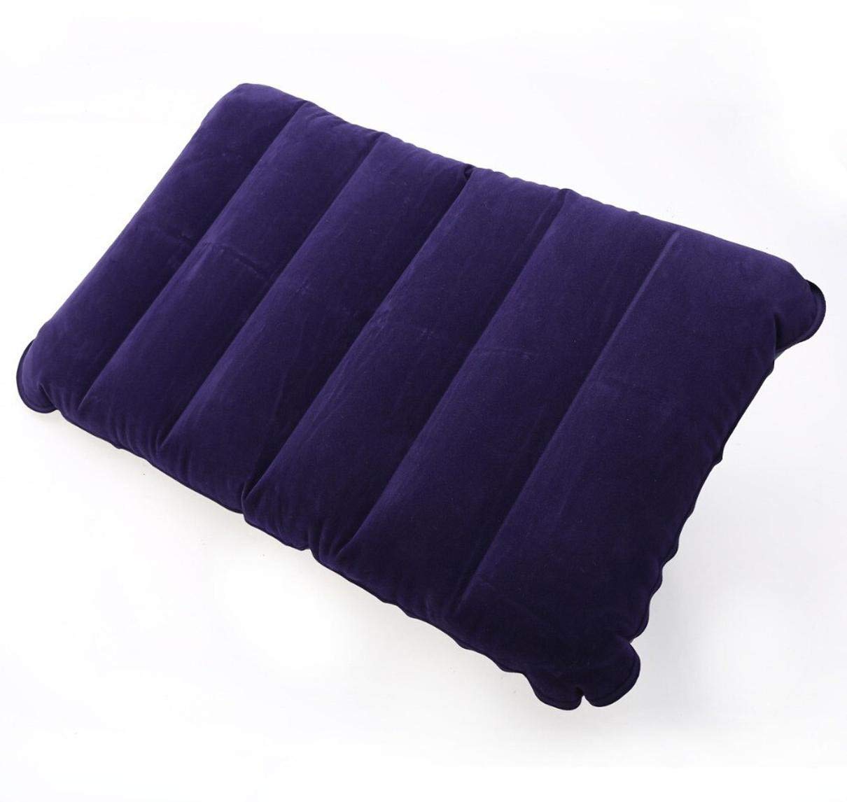 20532 Travel Pillow for Train Sleeping Air Inflammable Velvet Neck Air Pillow for Soft Comfort Camping Tourist Pillow Ultralight Portable Backpacking Family Tour