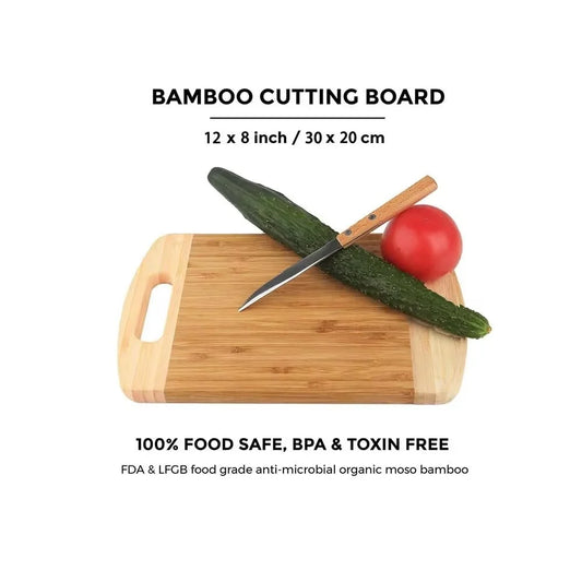 10120 Wooden Chopping Board for Kitchen with Wood Handle,Vegetable Cutting Board for Kitchen 30×20 Cm