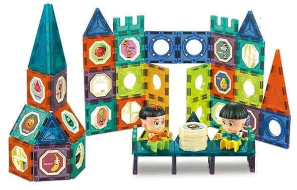 6023 – 42 Pcs 3D Magneti Blocks Educational for kids