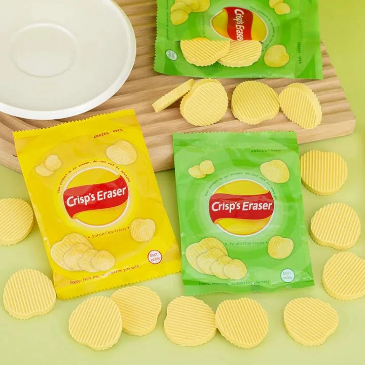 10450 Generic Chips Potato Chips Erasers for Kids