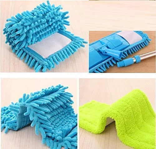 4576 FOLDABLE MICROFIBER FAN CLEANING DUSTER MOP