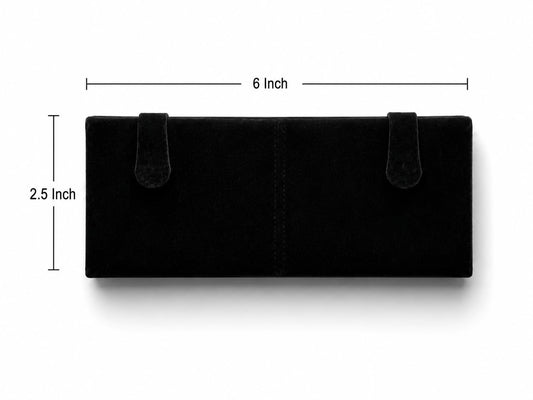 20896 12 Pair Earring Organizer Box | Jewelry Storage Folder for Earrings, Studs & Small Jewelry | Foldable Travel Jewelry Case