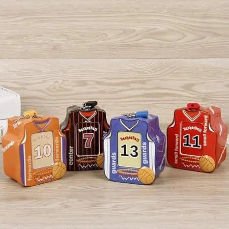 GBT-4090 Sports Theme Metal Money Bank with Lock and Key for Birthday Return Gifts for Kids, Boys