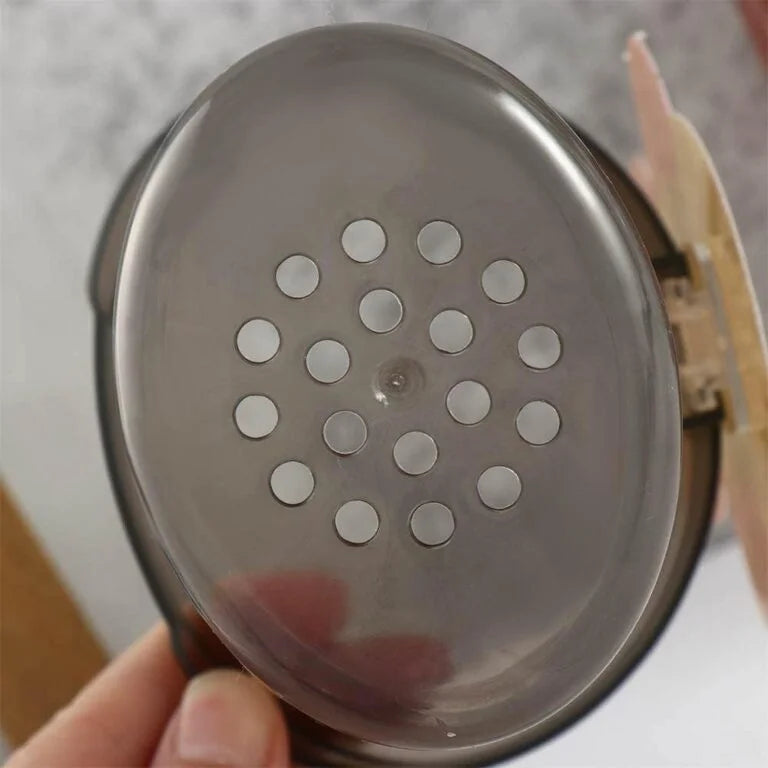 10824 Toothbrush Holder Wall-Mounted Suction Cup Cute Bear Storage Cup