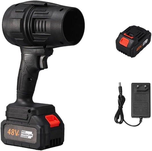 21100 Cordless Electric Air Blower, Portable Turbo Jet Fan with High-Power Brushless Motor for Car, Home, Garage, Outdoor and Road Cleaning