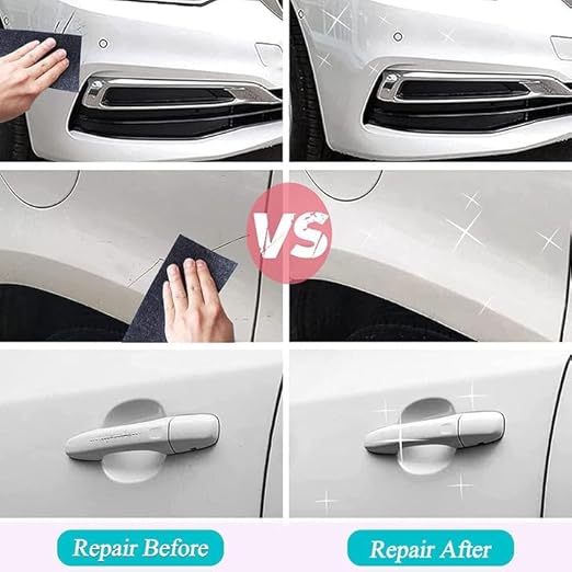 10873 Car Scratch Remover kit, Cloth for Car Paint Scratch Repair on the Surface Polishing Repeatable Use for All Kinds of Car