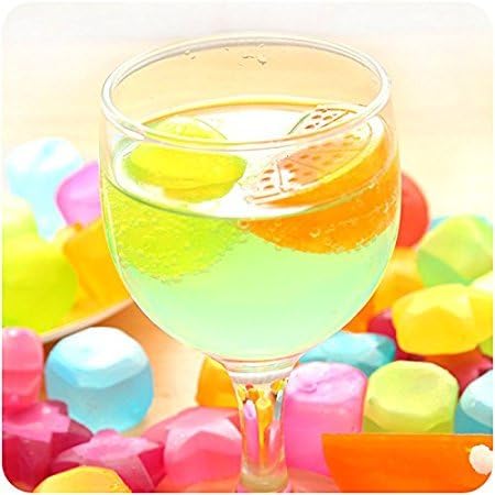 10345 Plastic Fruits Shape Reusable Ice Cubes Filled with Water (12 pcs)