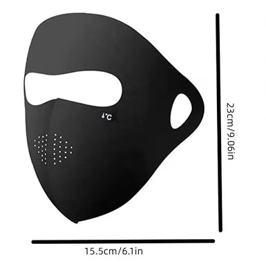 Full Face Cover Folded Women Face Mask for Outdoor Sports Climbing Traveling, UPF50+ Sun Protection Mask for Men Women