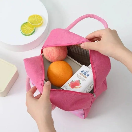 GBT-51077 3D Hot & cold leak proof lunch bags Insulated Tiffin Lunch Bags